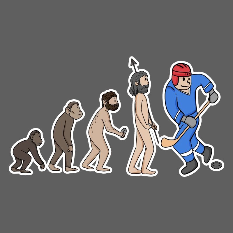 Evolution Eishockeyspieler 