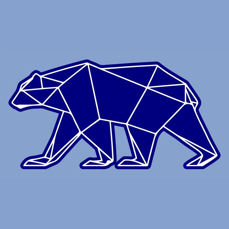 Polar Bear Polar Bear Polygon Icon