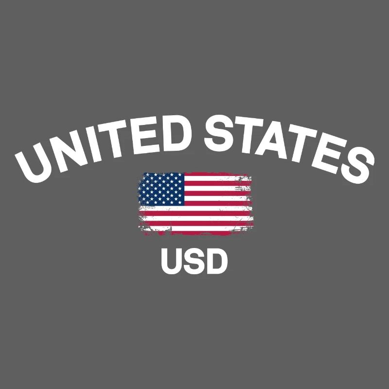 Distressed US Flag USD Graphic