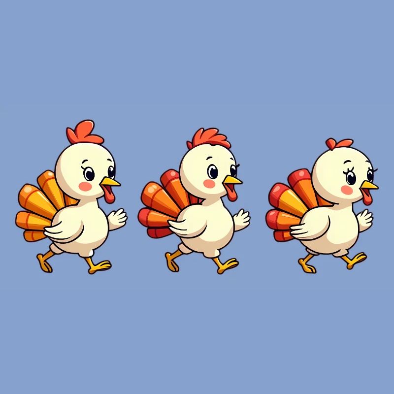 Bébé dinde de Thanksgiving