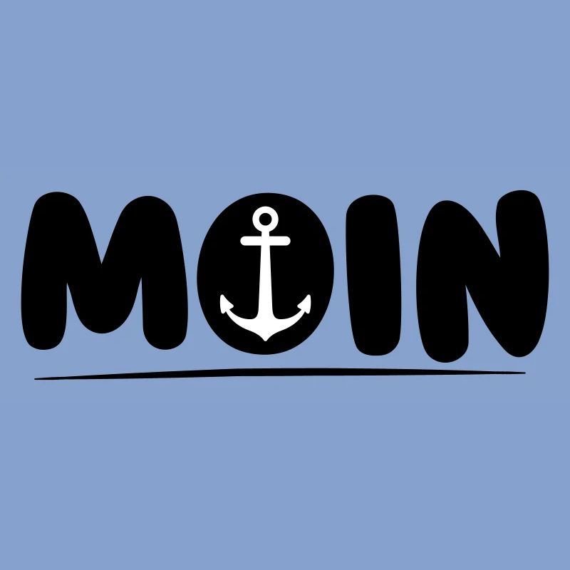Moin mit Anker