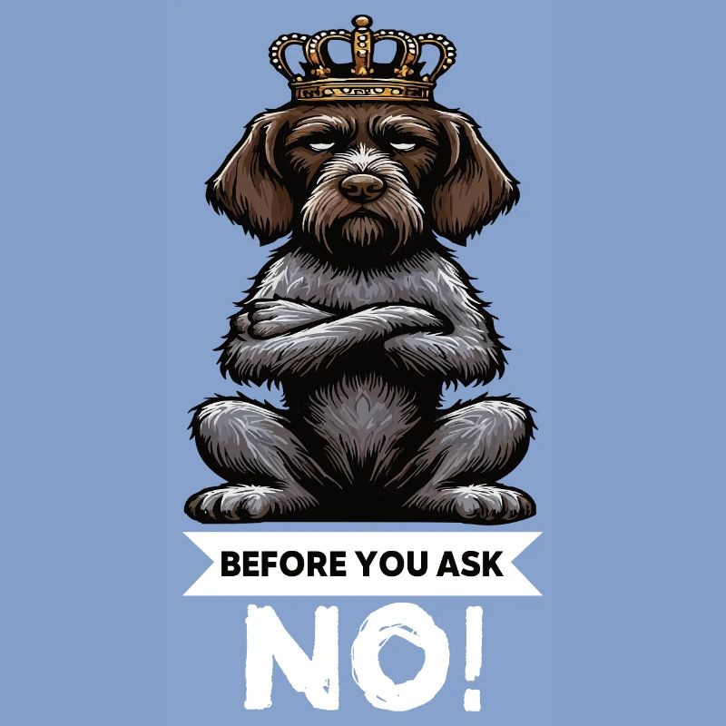 Before You Ask Deutsch Drahthaar Drahthaarhalter