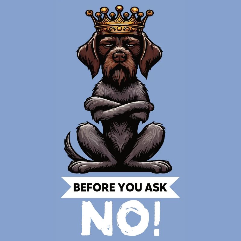 Before You Ask Deutsch Drahthaar Drahthaarhalter