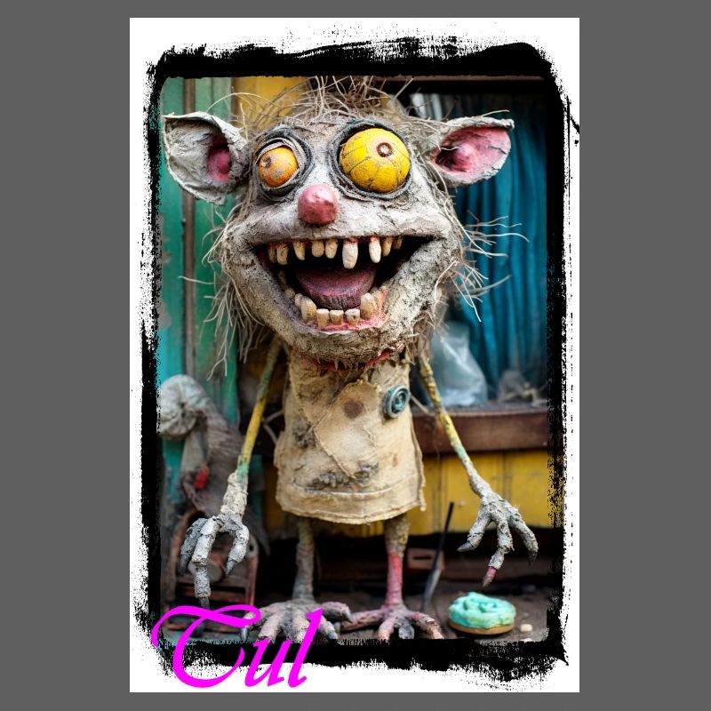 Ecstatic Horror Creature Design Punk Doll