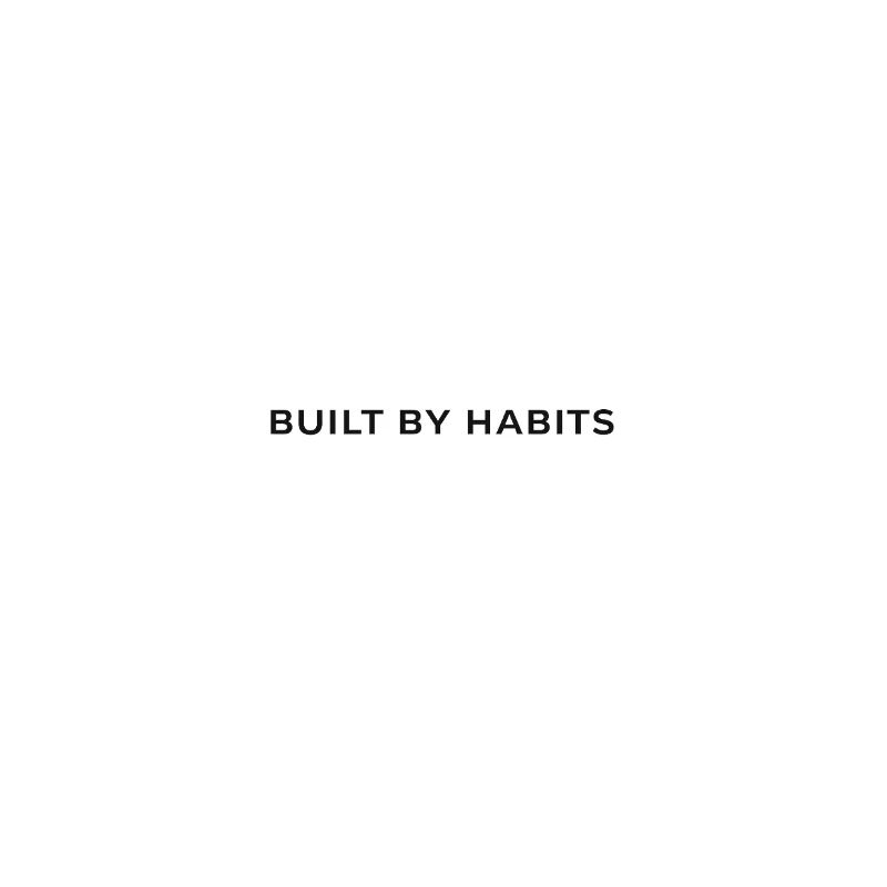 Construction par habitudes Typographie