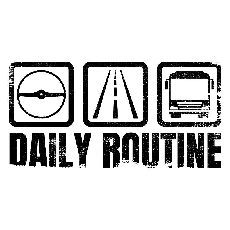 Routine du chauffeur d’autobus