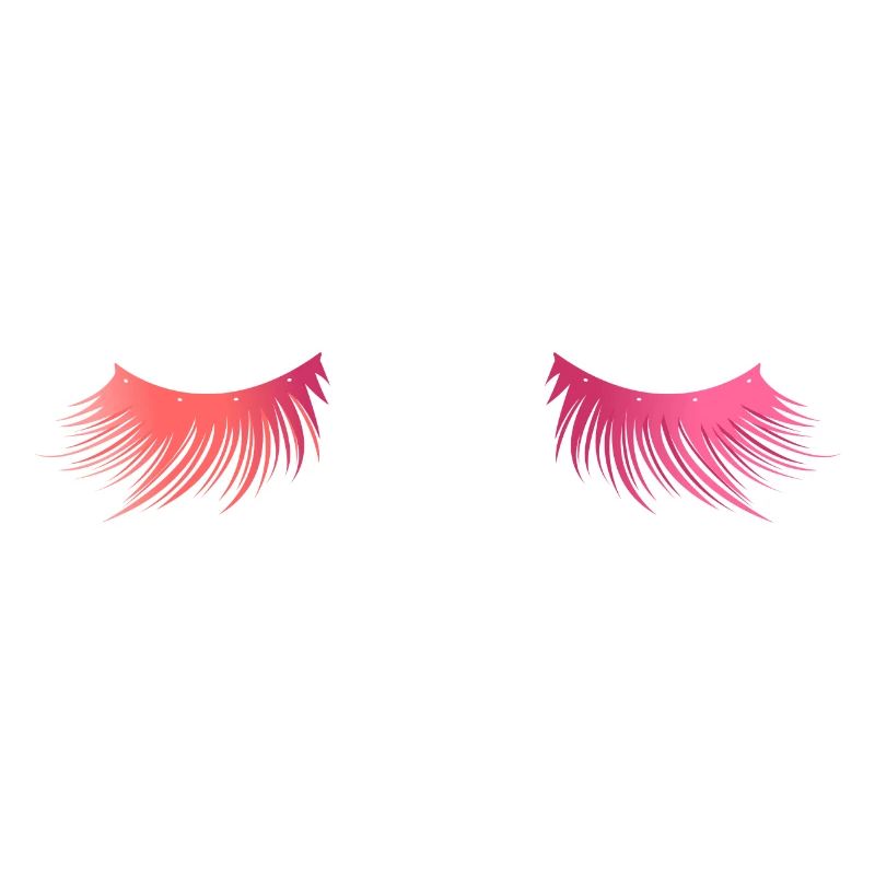 Long beautiful eyelashes - gift
