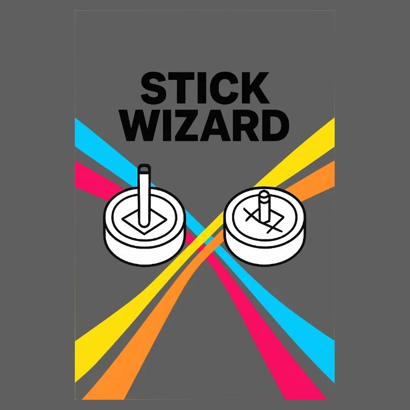 Stick Wizard Conception de jeu rétro