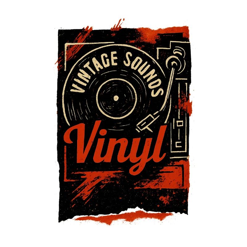 Vinyl Groove Retro Turntable