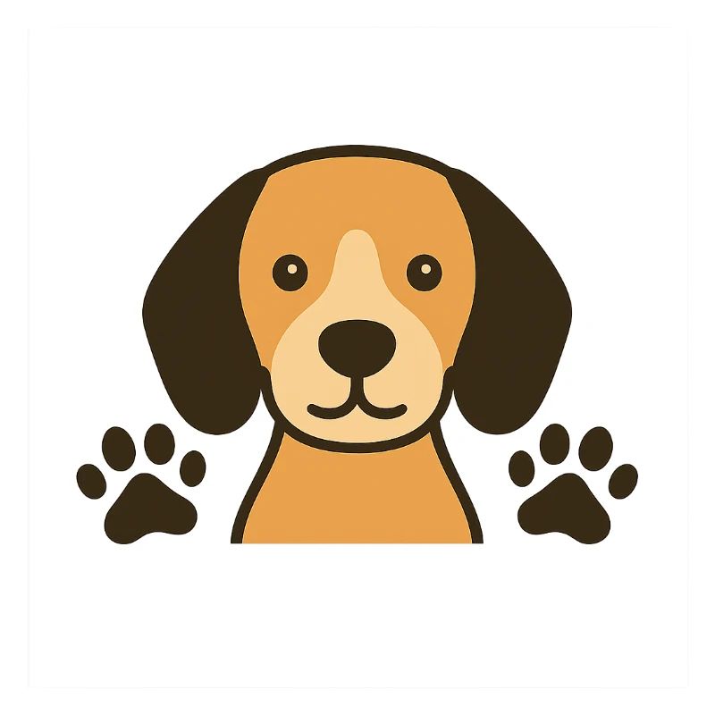 Dog with paws