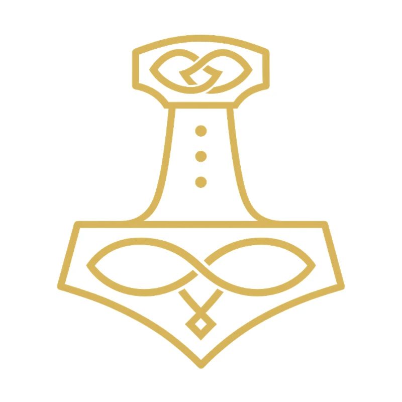 Thor’s Hammer Mjölnir – Edles nordisches Symbol