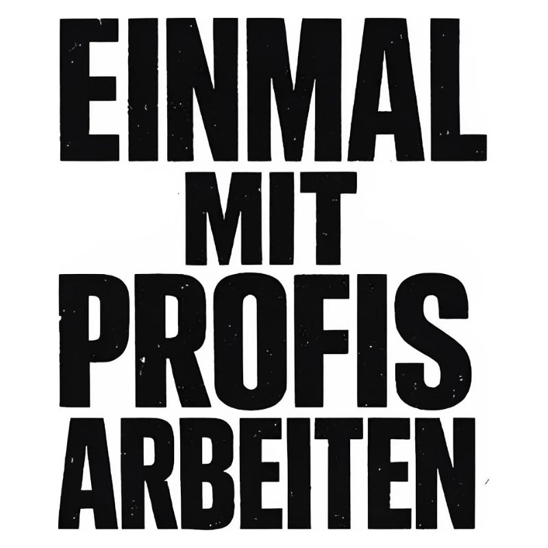 Alter! Katastrophe - einmal mit Profis arbeiten