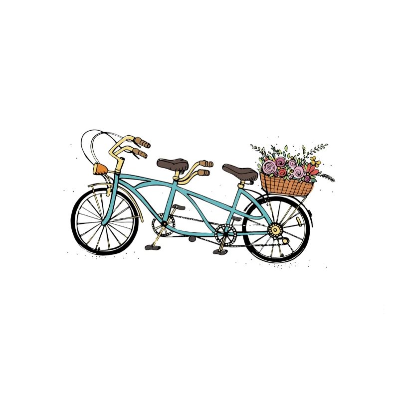 Tandem de fleurs