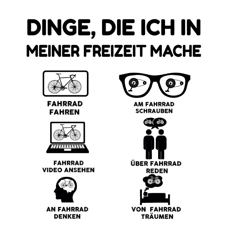 Things Die Ich In Meiner Freizeit Mache Bicycle