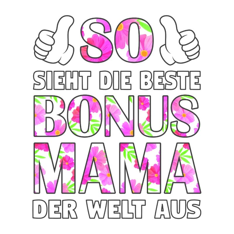 Bonus Mama Mutter Muttertag Stiefmutter Geschenk