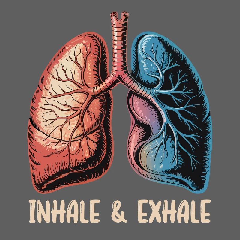 Inhale Exhale Lungenkunst