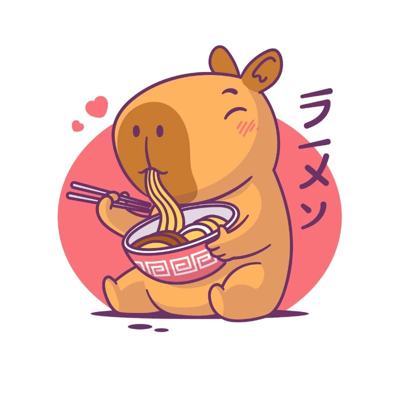 Capybara Ramen Lover