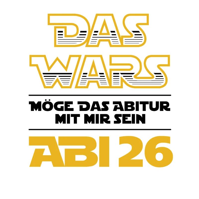 Das Wars | Abi 2026 - Abitur - Geschenk