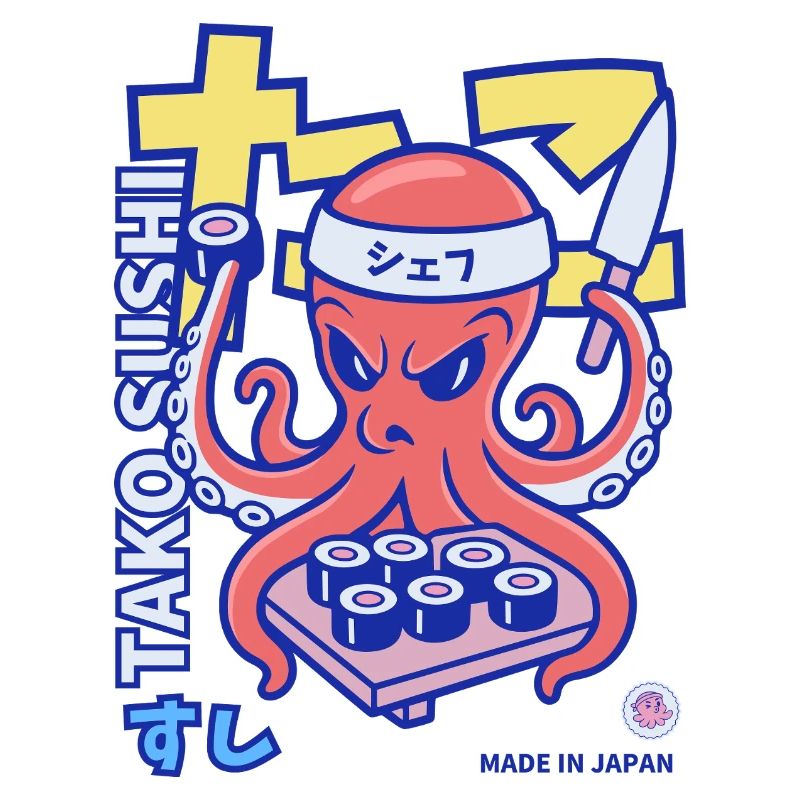 Sushi Octopus Chef