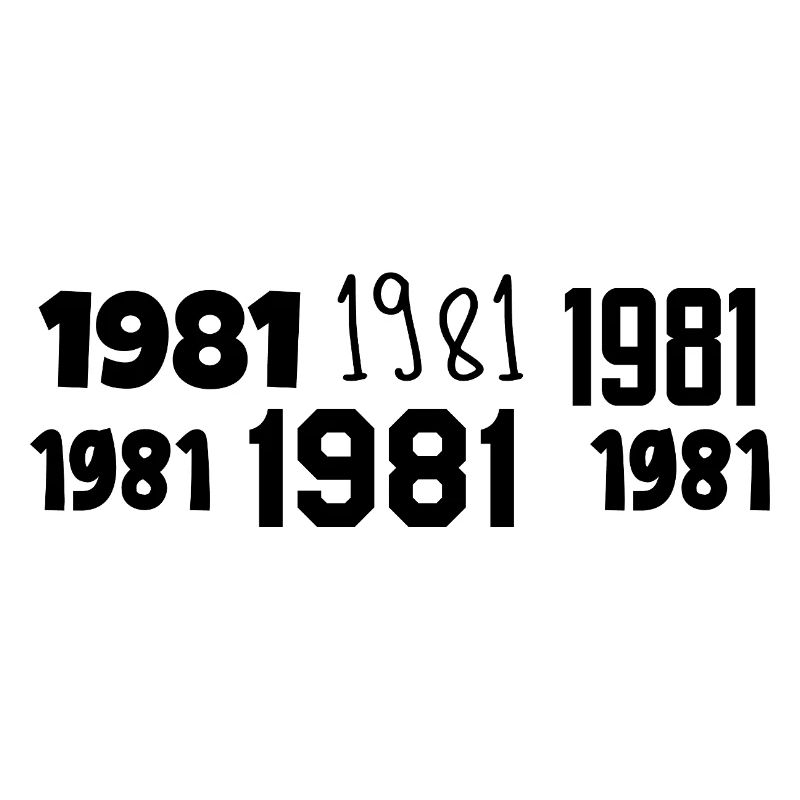 1981 - Awesome since 1981