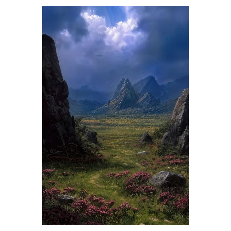 Illustration einer Naturlandschaft
