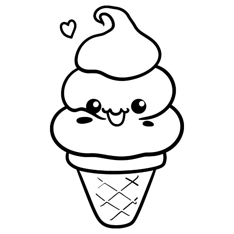 Ice Cream Comic Style