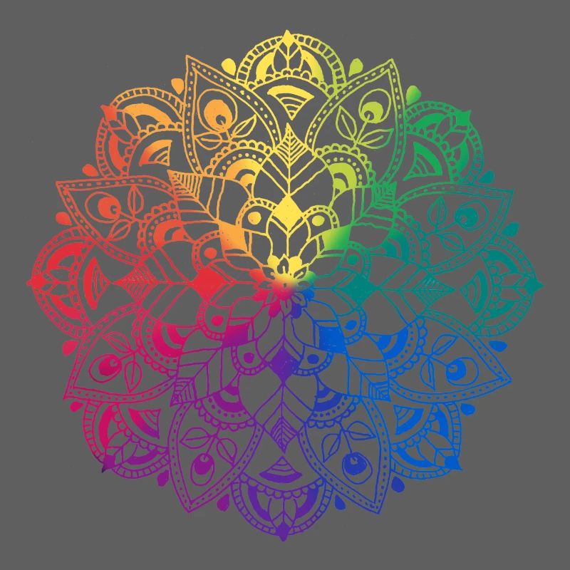 Mandala de fleurs