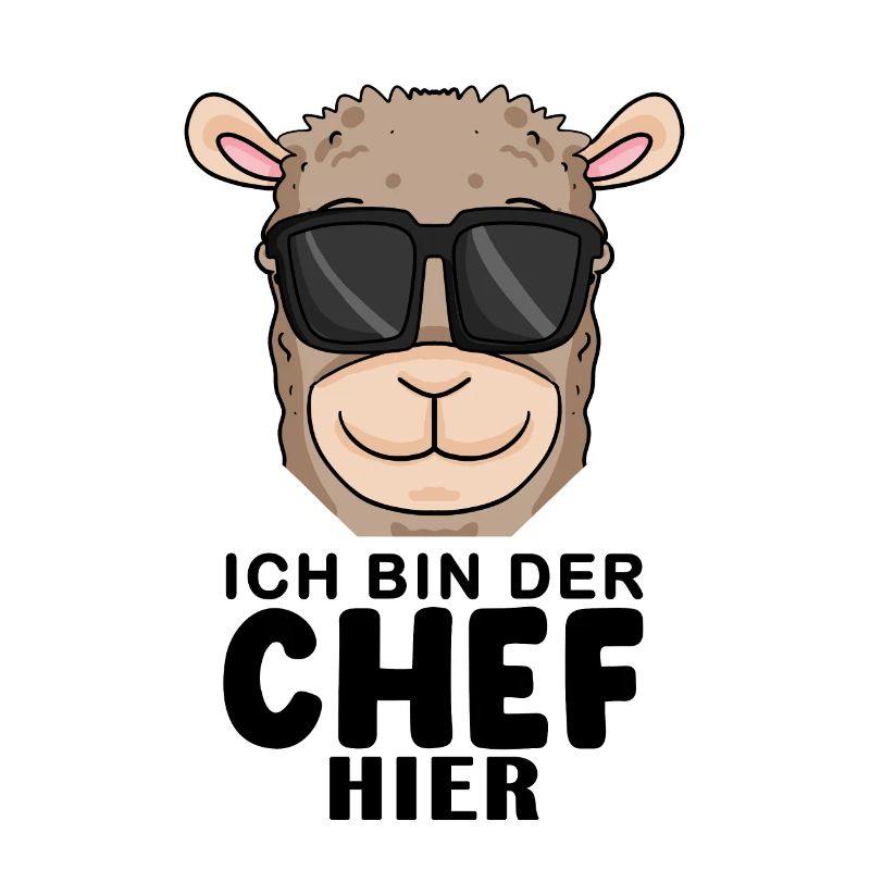 Cool Lama Chef Spruch