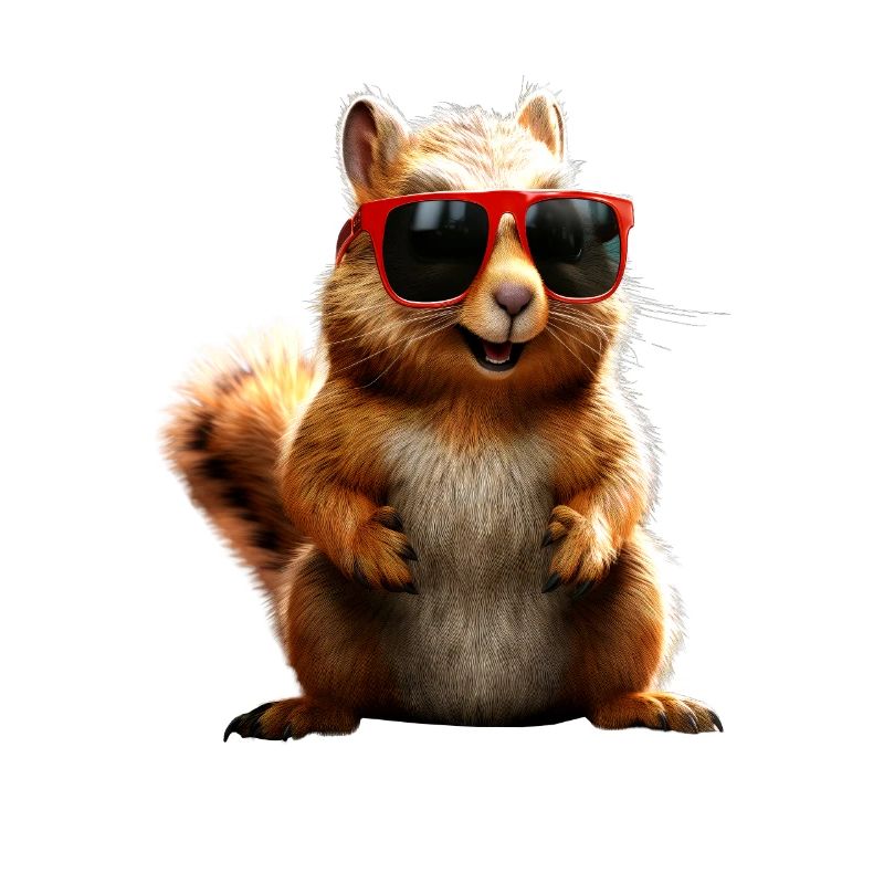 Eichhörnchen Sonnenbrille Ich Liebe Eichhörnchen