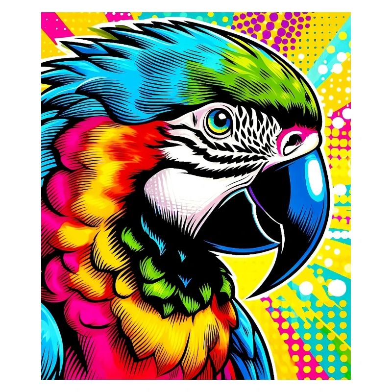 Parrot Pop Art