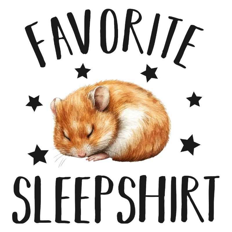 Sleeping hamster