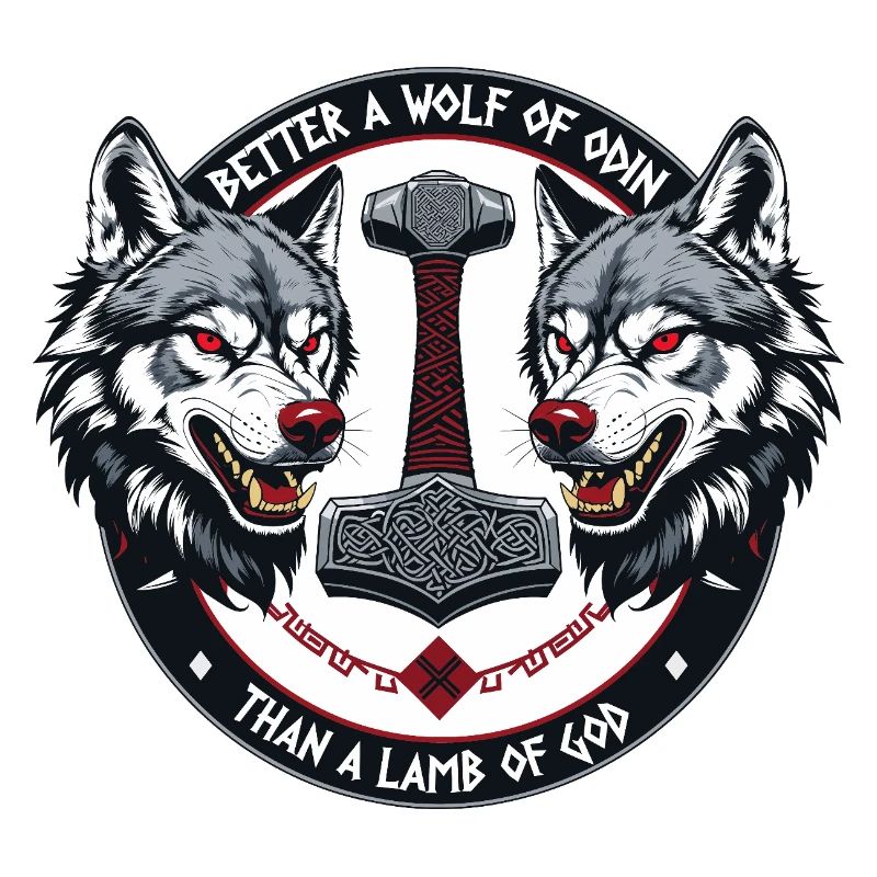 Lieber ein Wolf Odins als ein Lamm Gottes