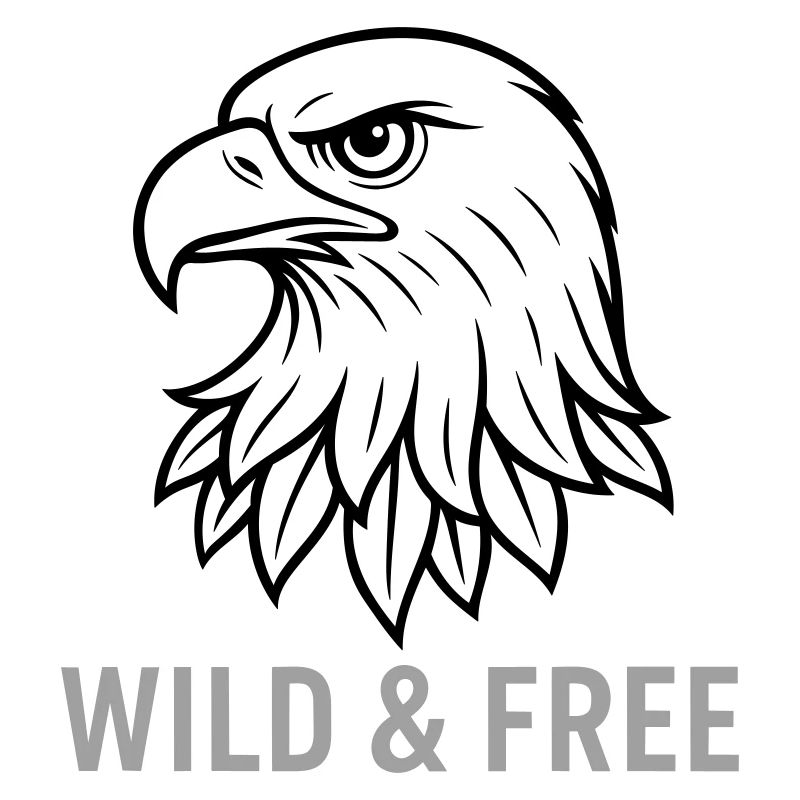 Eagle Head Wild and Free