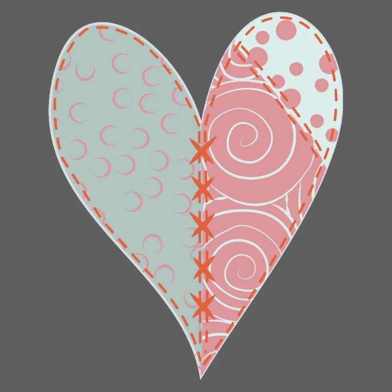 Patchwork Heart No3