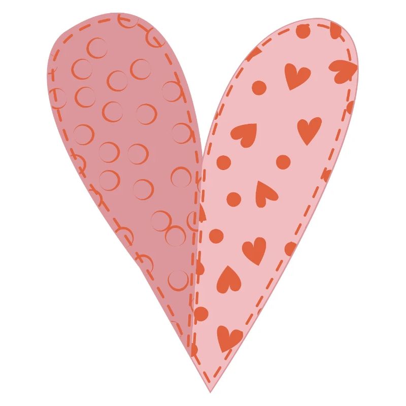 Patchwork Heart No9