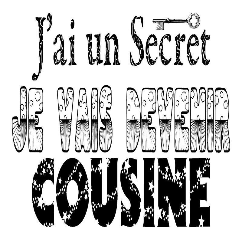 Ich habe ein Geheimnis, ich werde ein Cousin