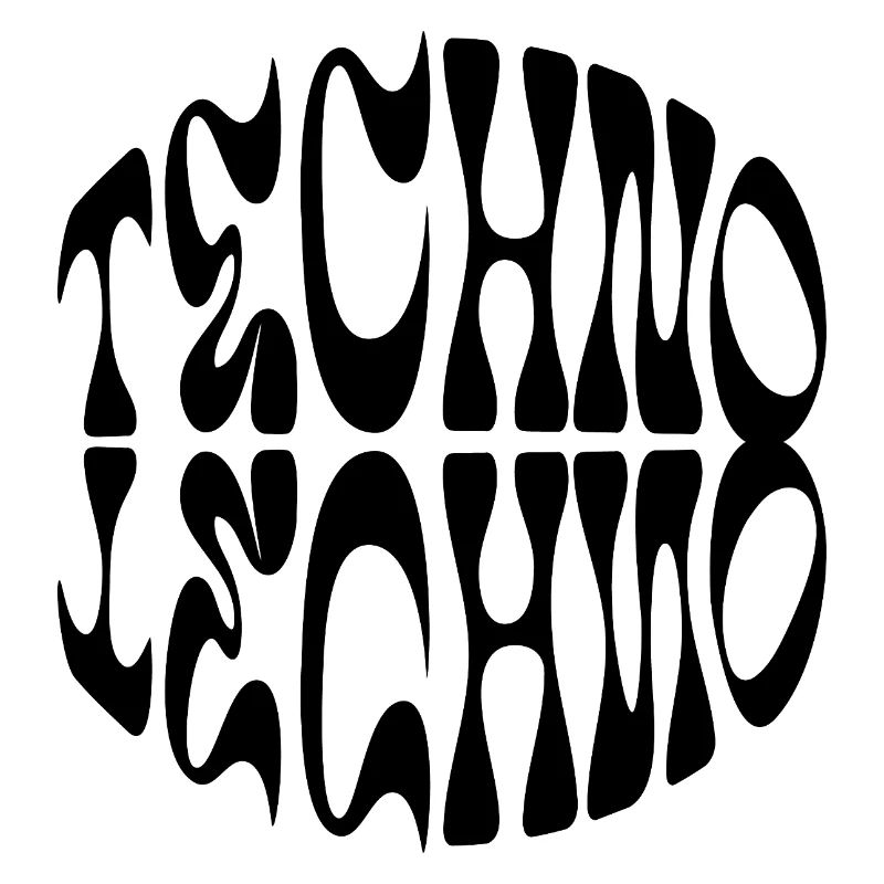 Conception de logo Techno liquid
