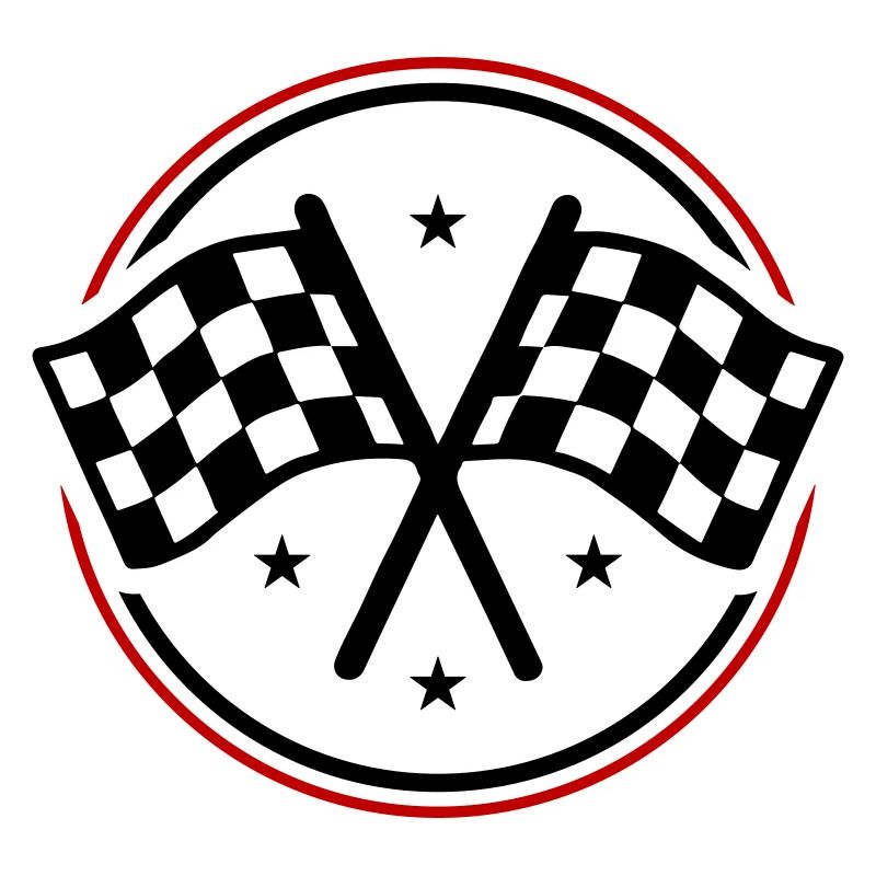 Drapeau de course à damier