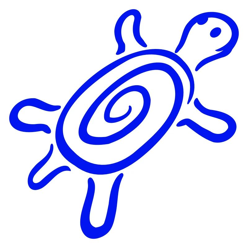 turtle spiral turtle shell pattern cute