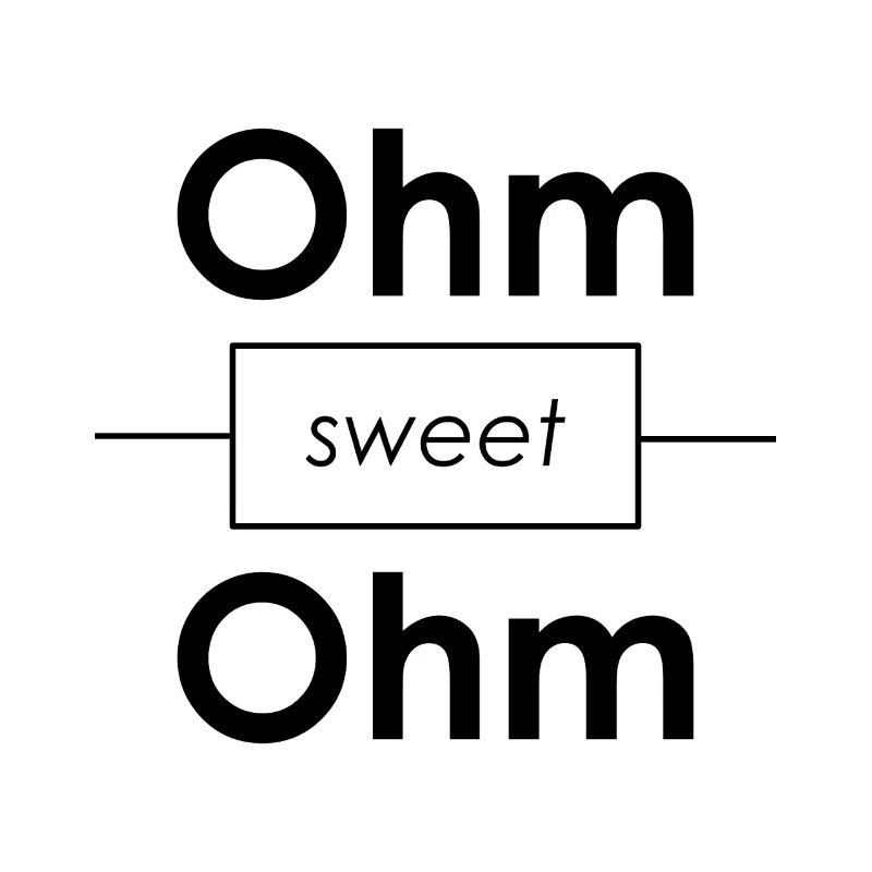 Unispruch "Ohm sweet Ohm" Geschenk, Studenten