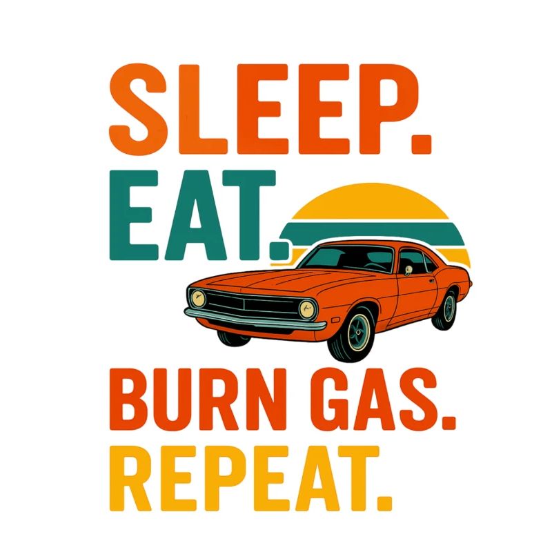 Dormir Manger Brûler Gaz Répéter