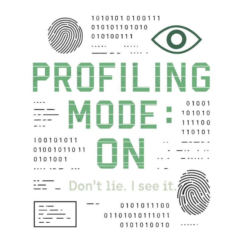 Mode de profilage : ON – True Crime & Mindhunter Shirt