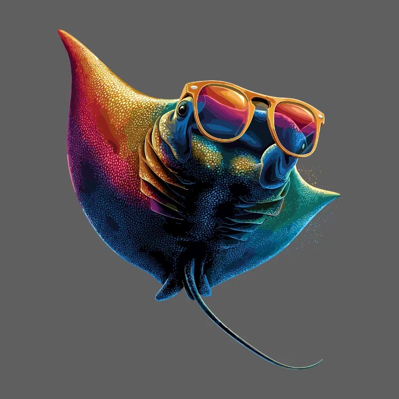 Manta Ray, Devil Ray, Stingray, Diver