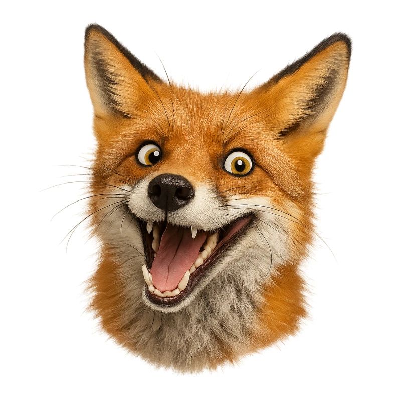 Fuchshead Joy Illustration