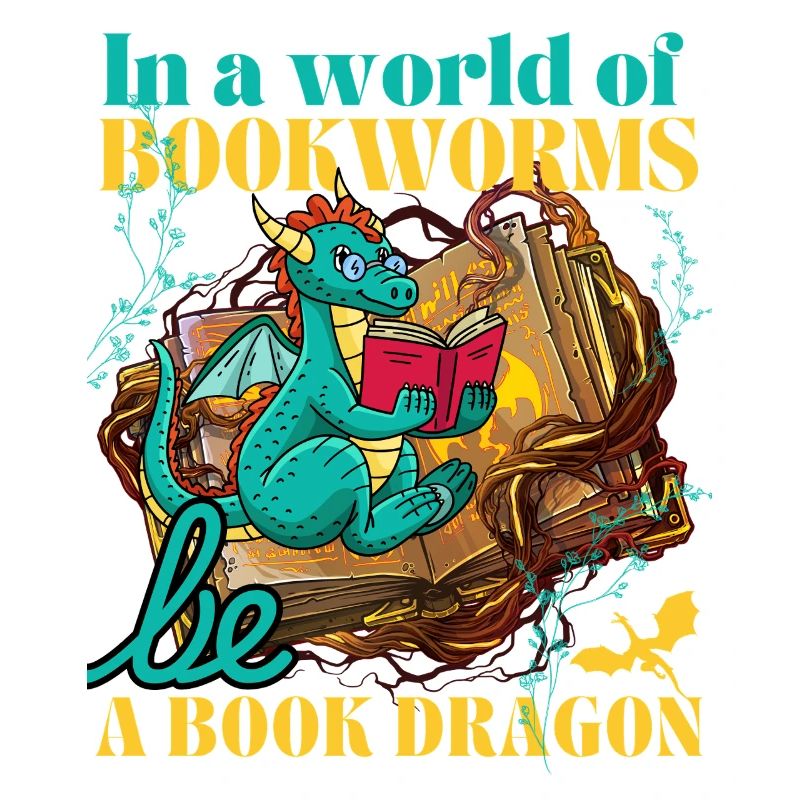 In einer Welt voller Bücherwarms sei ein Drache