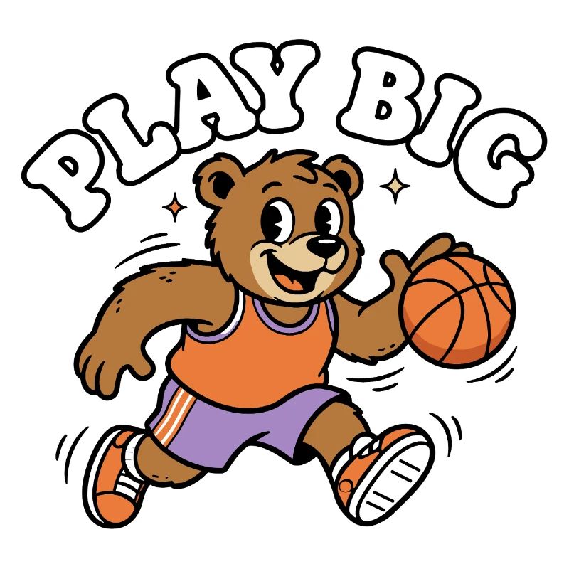 Jouer au basket-ball Big Bear