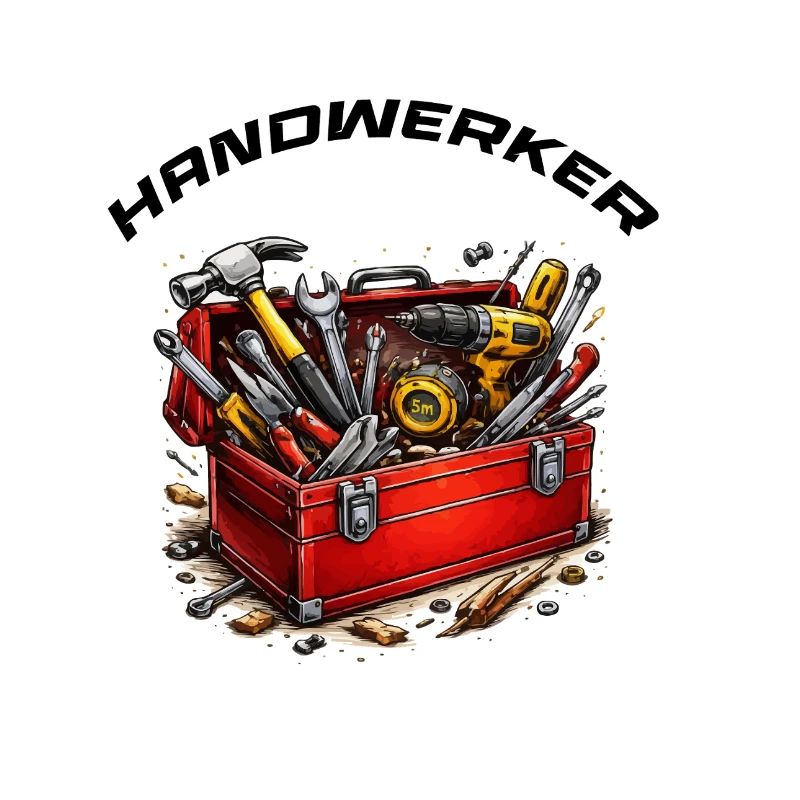 Hand Window Toolbox Cartoon