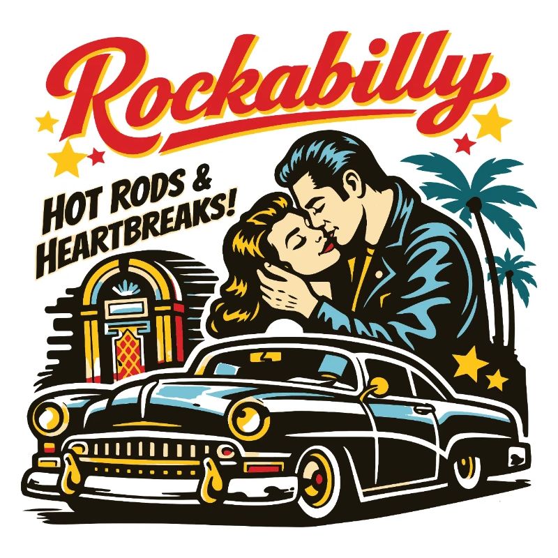 Rockabilly Vintage Rock & Roll lat 50. | Hot Rod