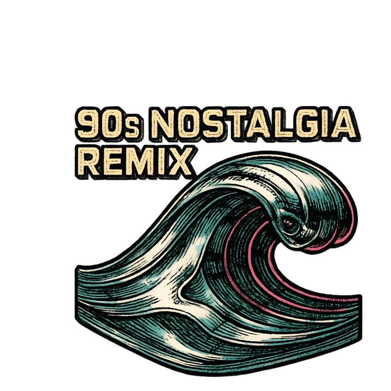 90s Nostalgia Retro Wave Vaporwave