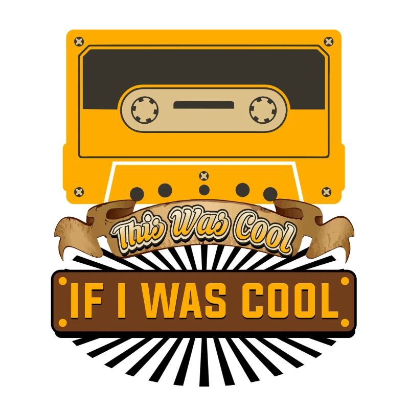 Design de citation drôle de cassette rétro